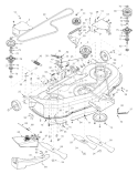 Page B Diagram and Parts List for 13AT614H401 2003 Yard Man Lawn Tractor